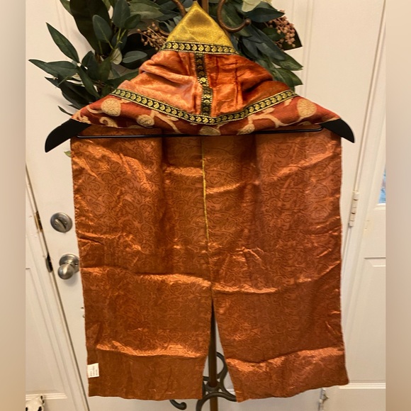 Beautiful Made in India Mixed Fabric Patchwork Reversible Scarf - Picture 2 of 12